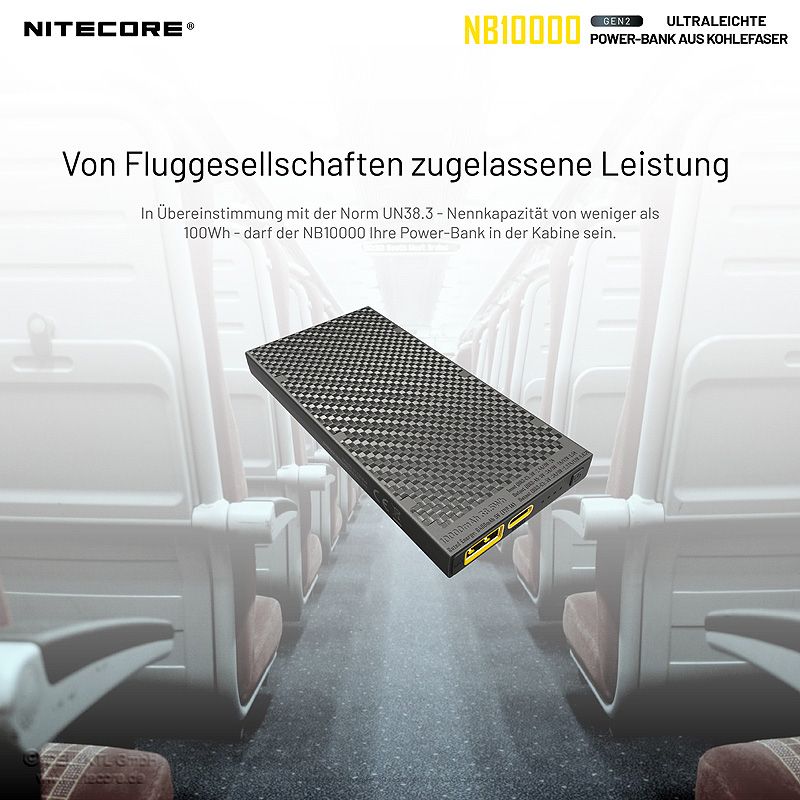 Powerbank NB10000 - 10000mAh