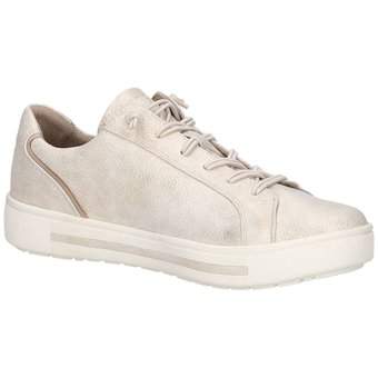 Jana Sneaker Schnürer in beige