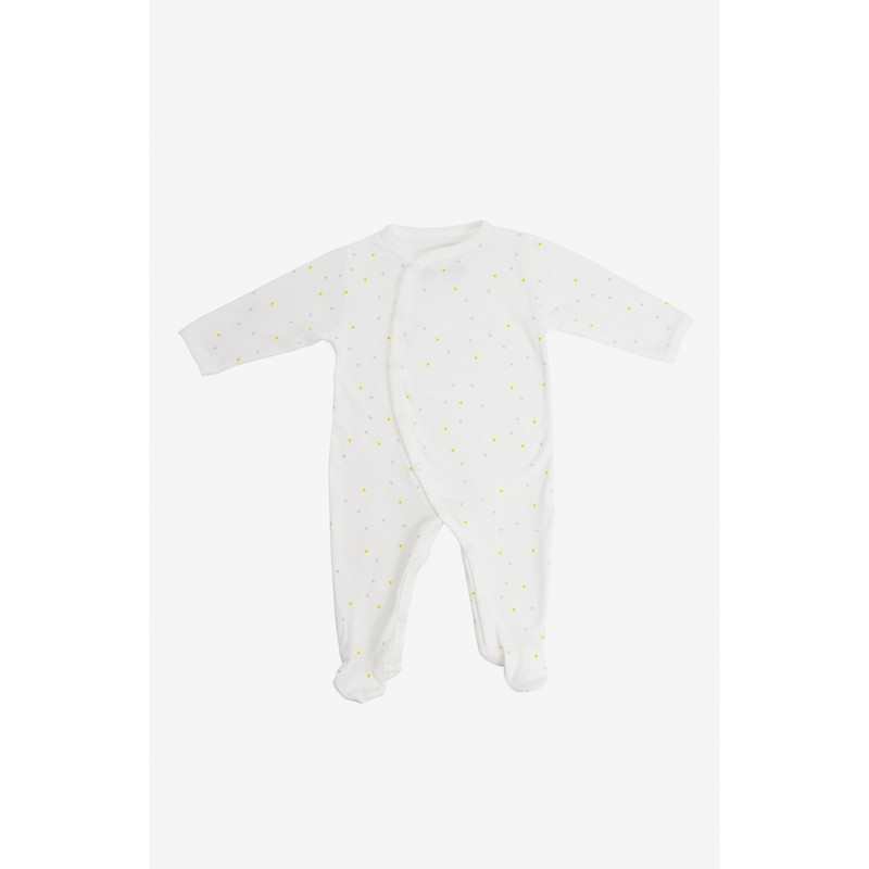 Pyjama bébé été Jersey Coton Bio motifs triangles