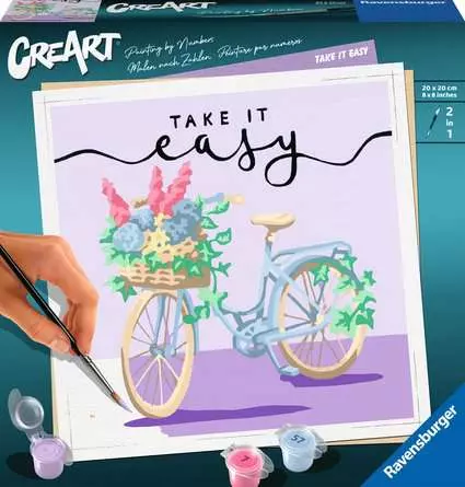 CreArt Take it easy - Malen nach Zahlen für Erwachsene