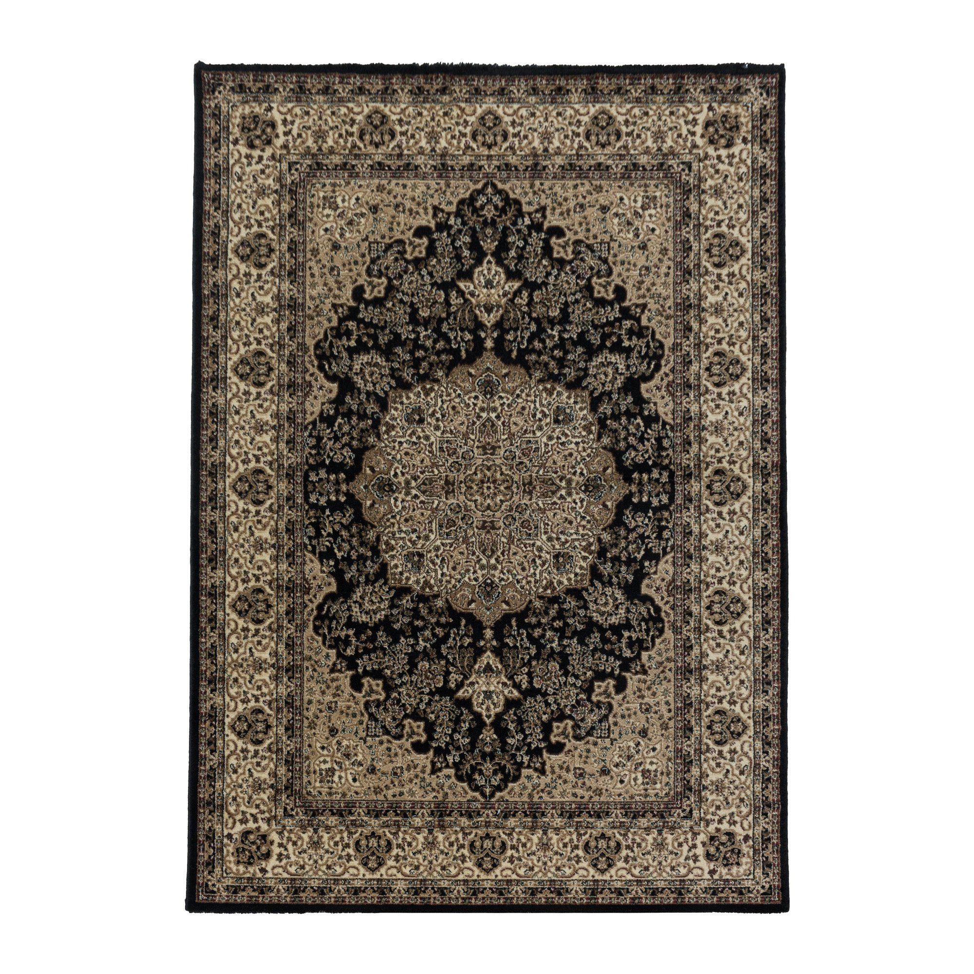 Orientteppich Orientalisch Design, Carpetsale24, Läufer, Höhe: 9 mm, Orient Teppich Wohnzimmer Orientalisch Design Kurzflor Pflegeleicht