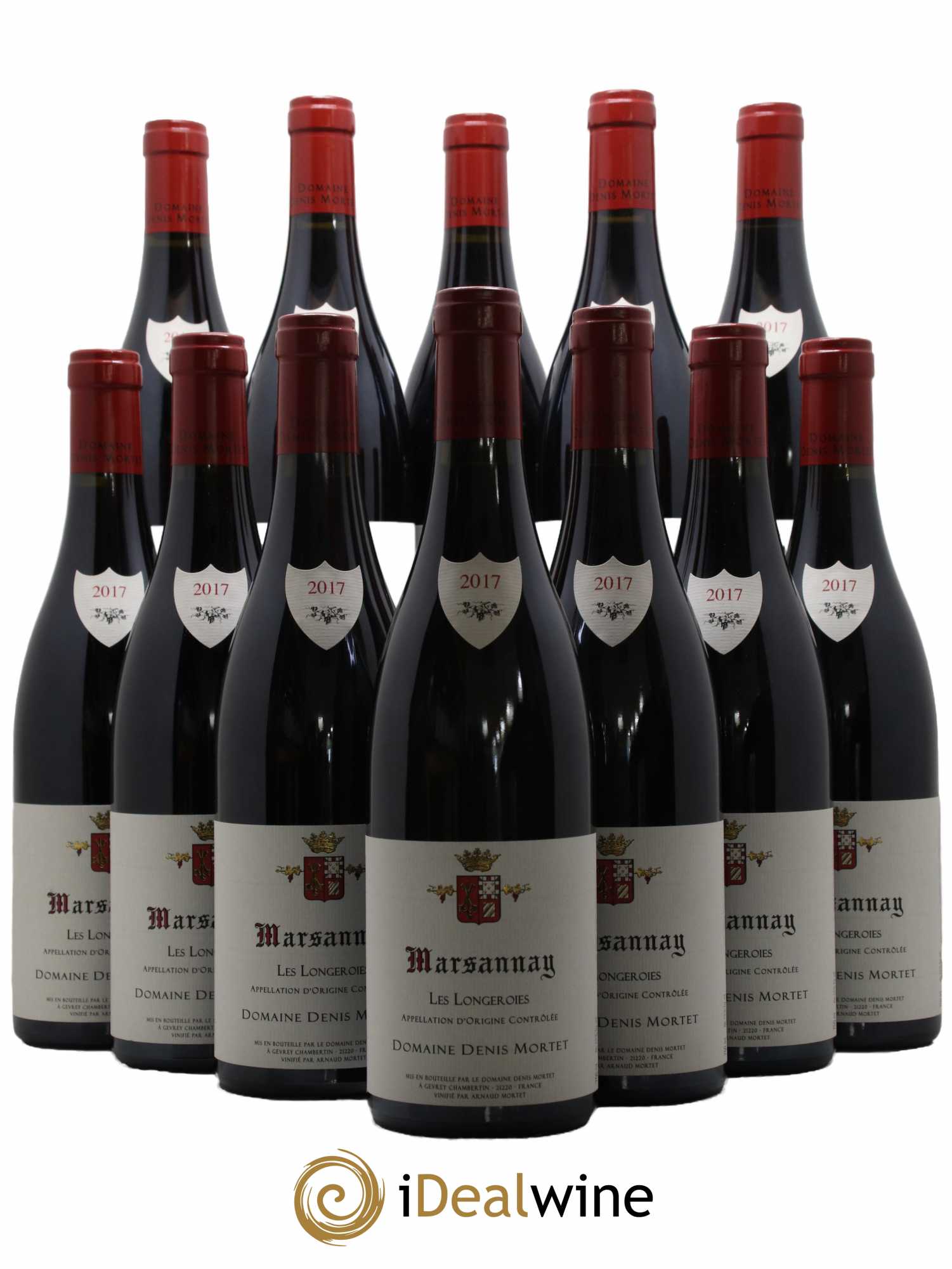 Marsannay Les Longeroies Denis Mortet (Domaine)  2017 - Lot de 12 Bouteilles
