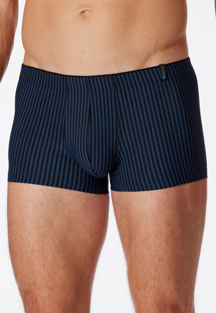 Shorts navy-schwarz gestreift - Long Life Soft