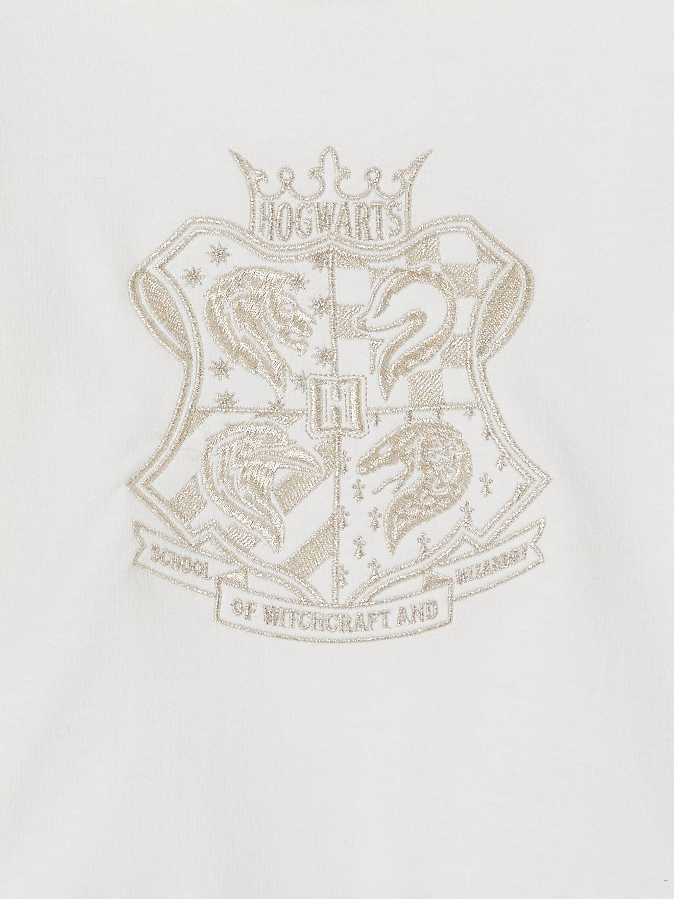 Sweat fille à capuche Harry Potter® écru