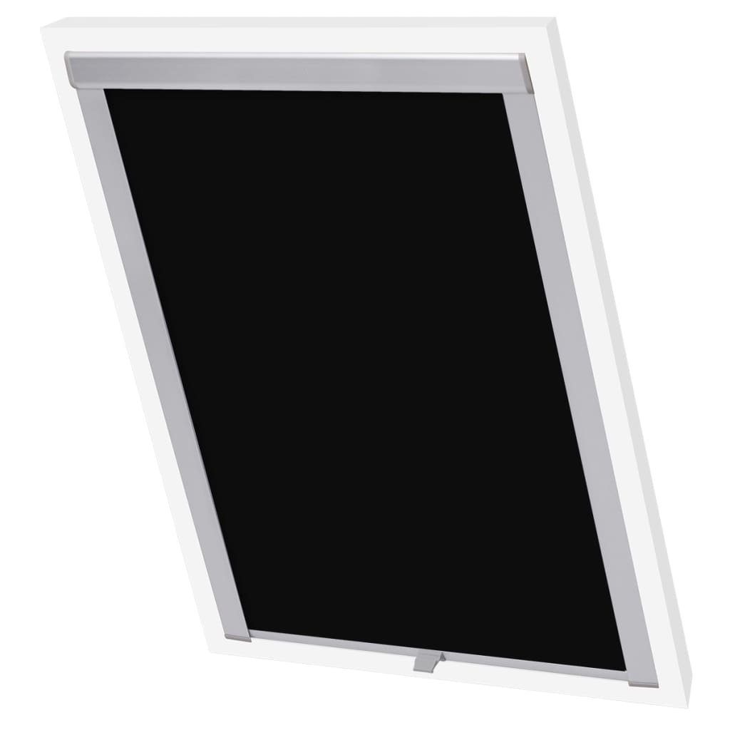 Rollo Verdunkelungsrollo Schwarz 102, vidaXL