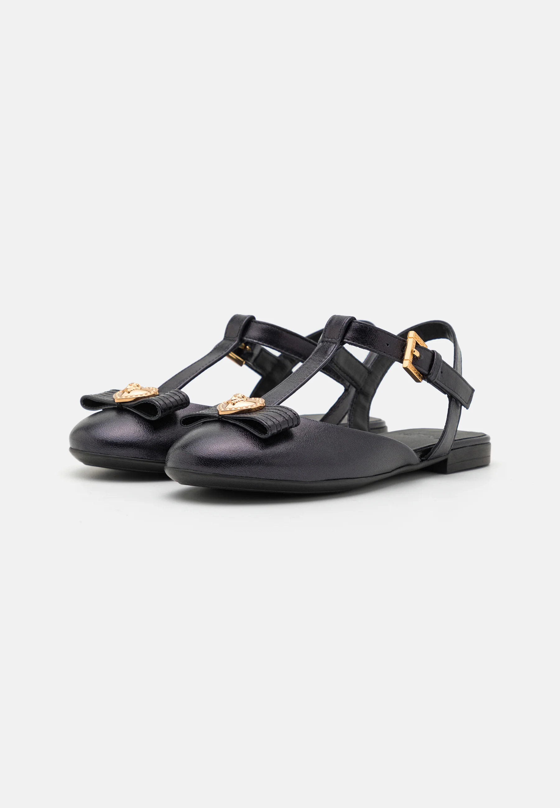 Versace FLATS LAMINADO ESPEJO - Sandalias