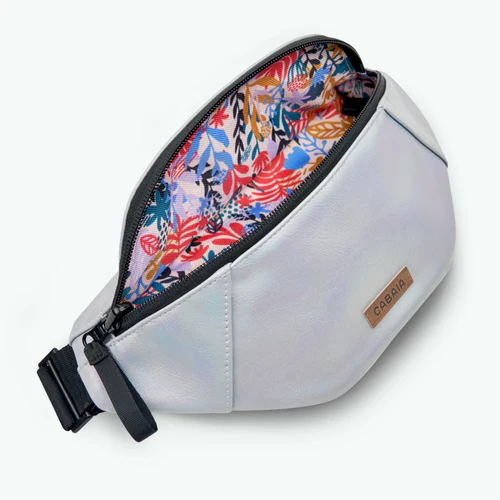 Medium Silver Rennes Fanny Pack