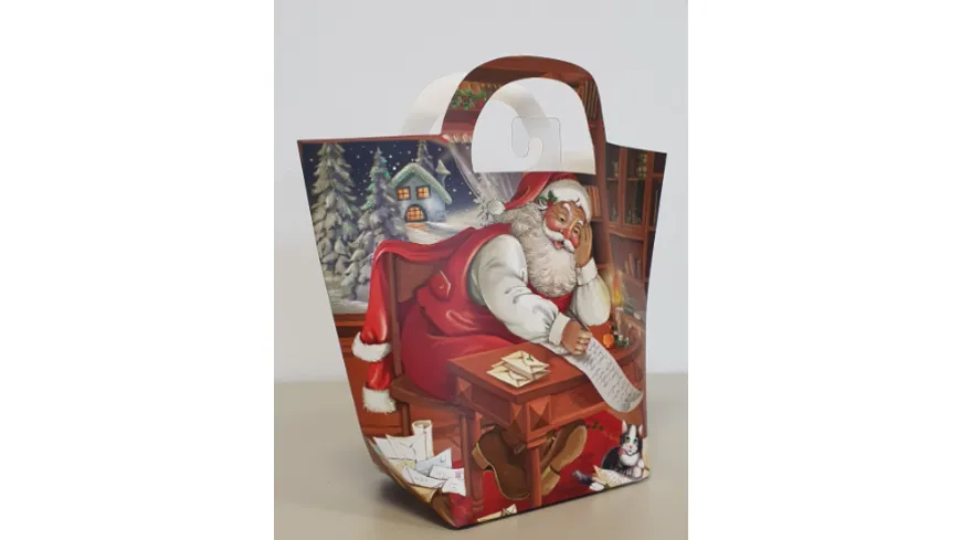 Henkeltasche Santa mittel 18,5x23,5x8cm