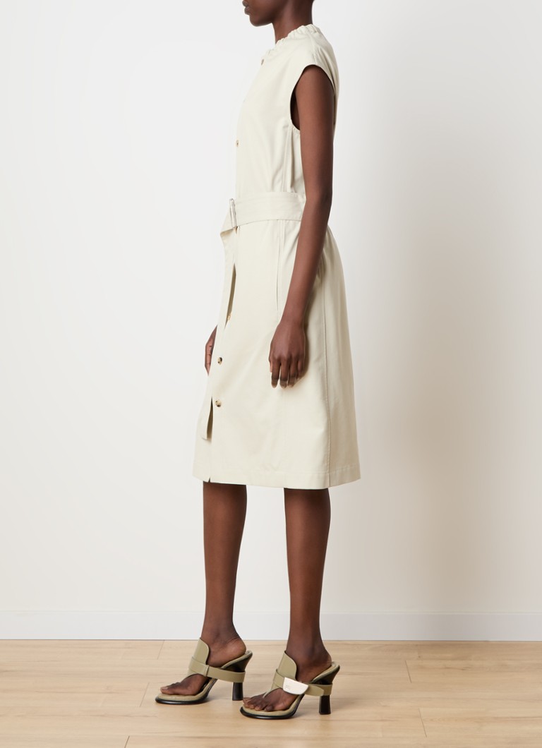 Abito chemisier midi Burberry con cintura