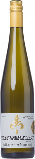2017 Hattenheimer Mannberg Riesling Holzfass trocken - Weingut Höhn Wiesbaden