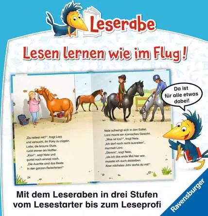 Leserabe - 2. Lesestufe: Beste Freundinnen auf dem Reiterhof