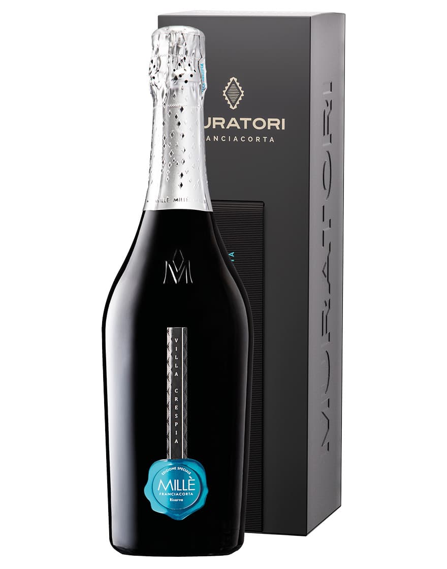 Franciacorta Riserva Brut DOCG Millè Edizione Limitata 2012 Tenuta Villa Crespia Franciacorta 0,75 ℓ, En Étui
