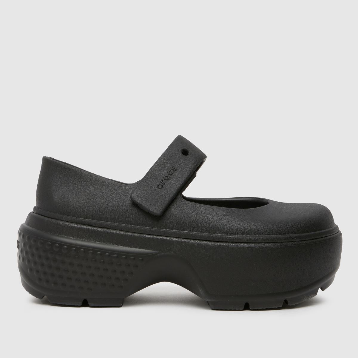 Crocs Stomp Mary Jane szandál fekete színben