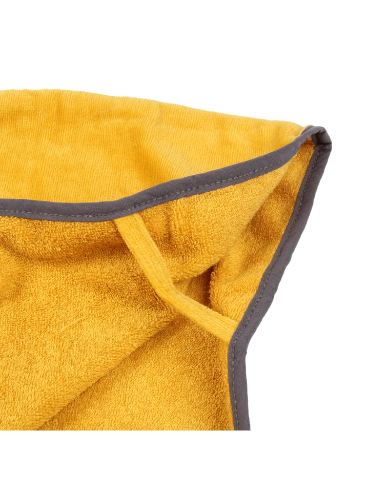 Schlummersack Frottee Badeponcho in Gold günstig kaufen