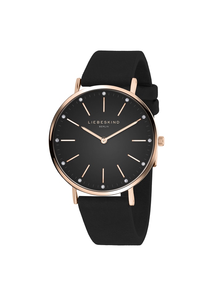 LIEBESKIND BERLIN Armbanduhr in schwarz günstig kaufen onesize