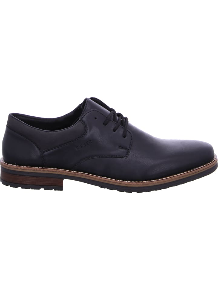 rieker Schnürschuh in schwarz günstig kaufen