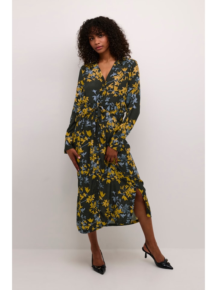 Kaffe Kleid KAmilana in Black deep günstig kaufen