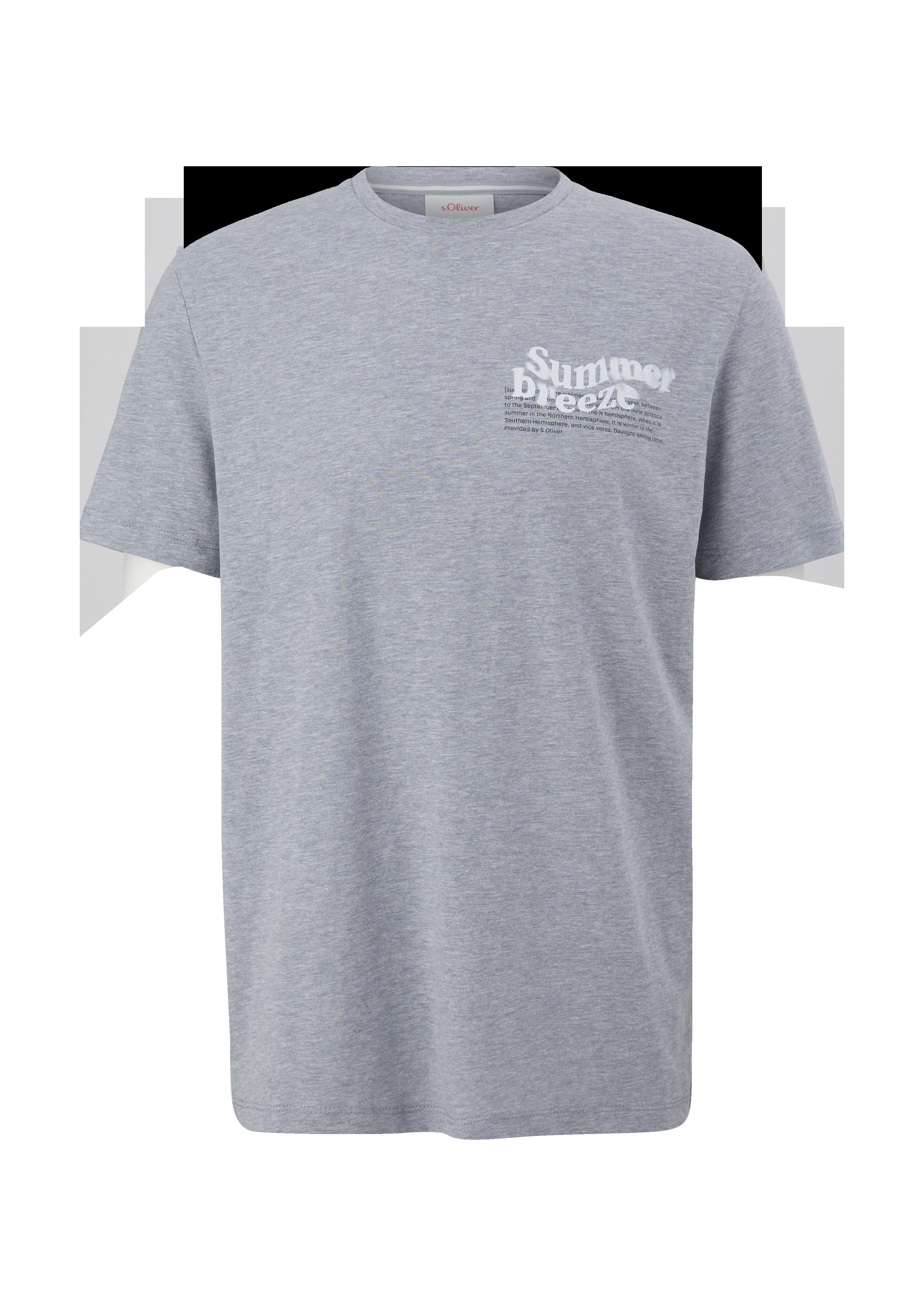 T-Shirt mit Frontprint  2131554-95D2