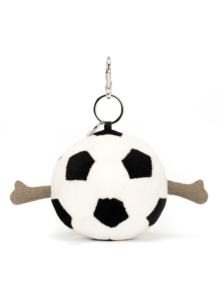 Breloc Jellycat cu geantă de fotbal de la Amuseables