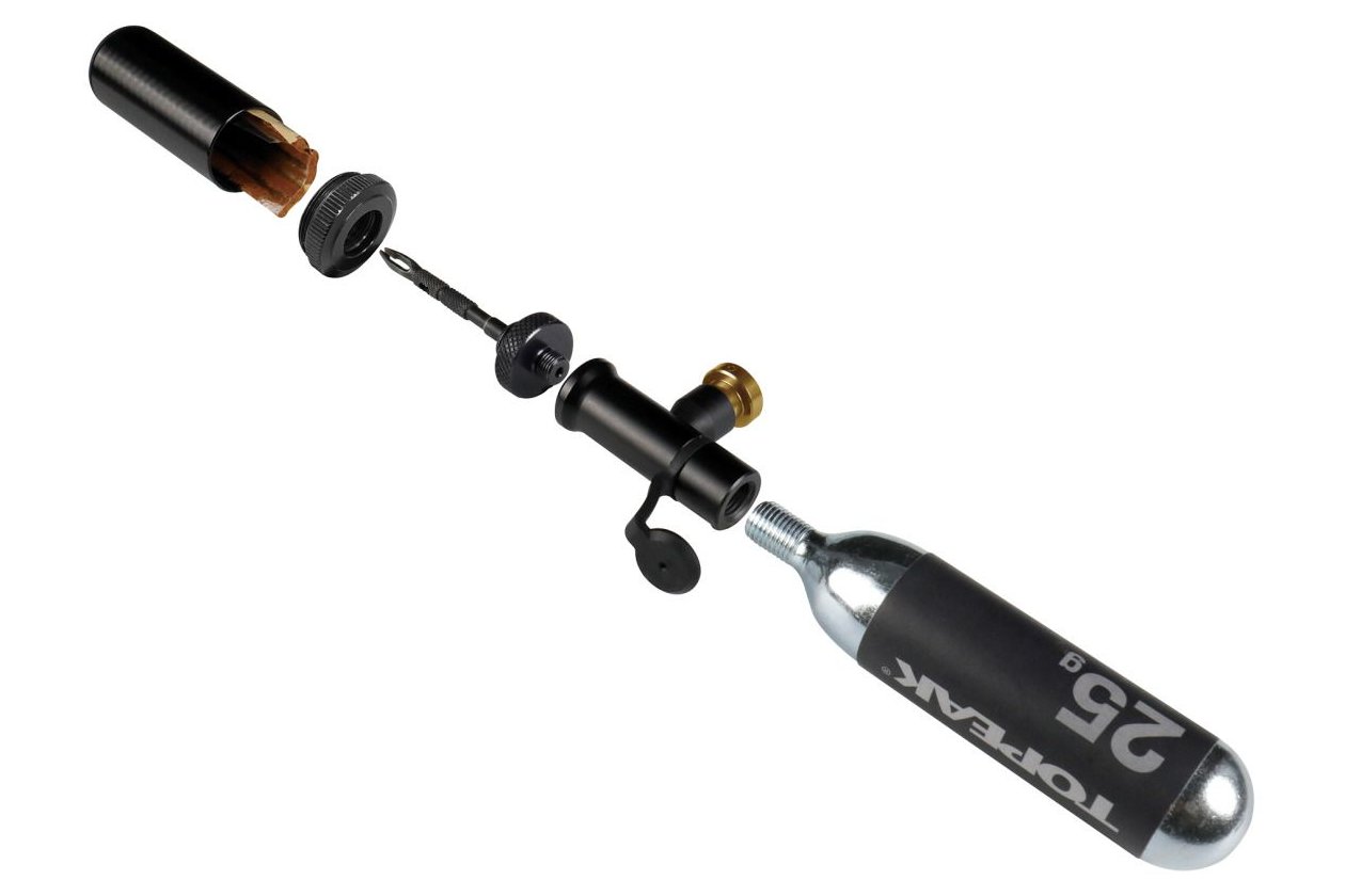 Topeak Tubi Master X Tubeless Reparaturset mit 25g CO2-Kartusche