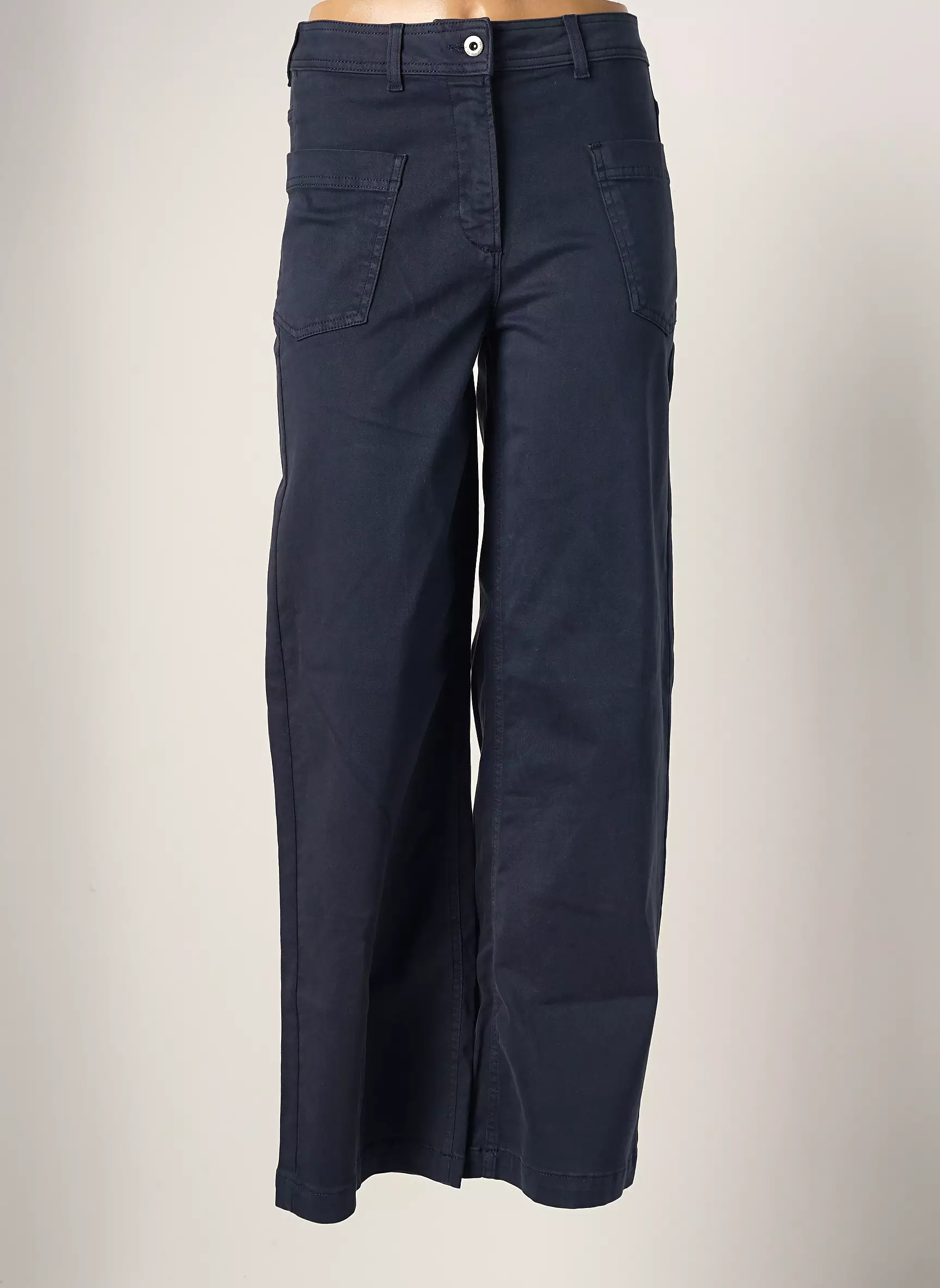 La Fee Maraboutee Pantalons Flare Femme couleur bleu