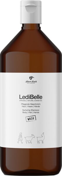 LediBelle Pflegende Waschmilch Refill Haut Haare Hände Duschgel