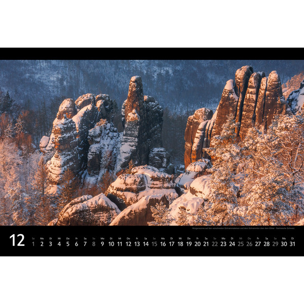 SÄCHSISCHE SCHWEIZ 2024 - Kalender