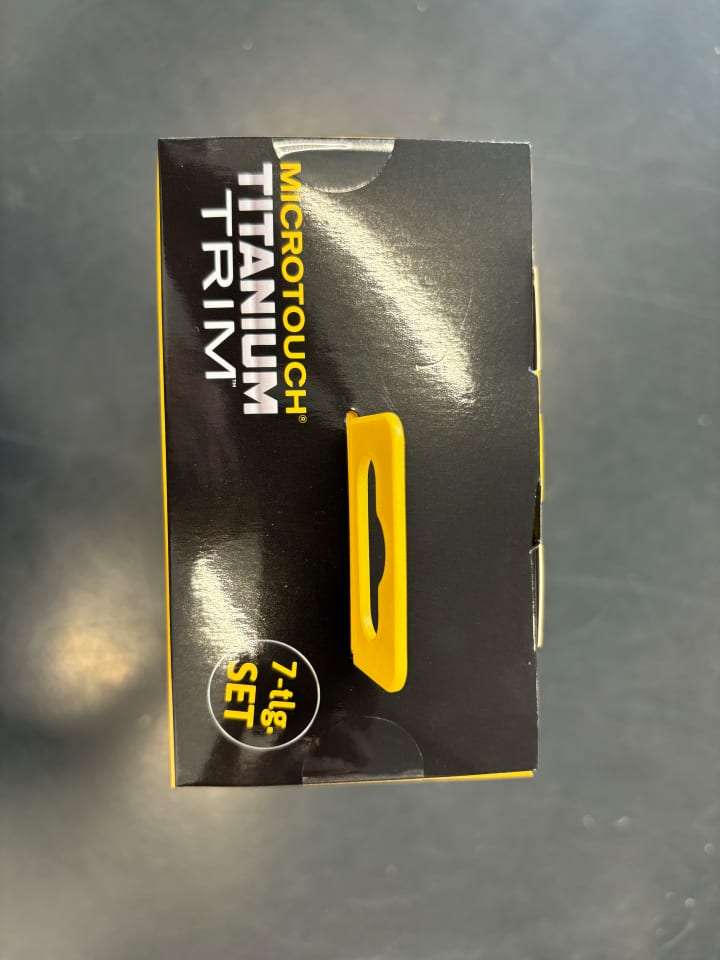 Micro Touch Microtouch Haarschneider Titanium Trim in Grau günstig kaufen onesize