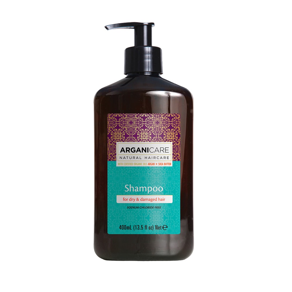 Arganicare Shampooing à l'huile l'argan Nourrissant et hydratant pour cheveux se cs et abimés.
