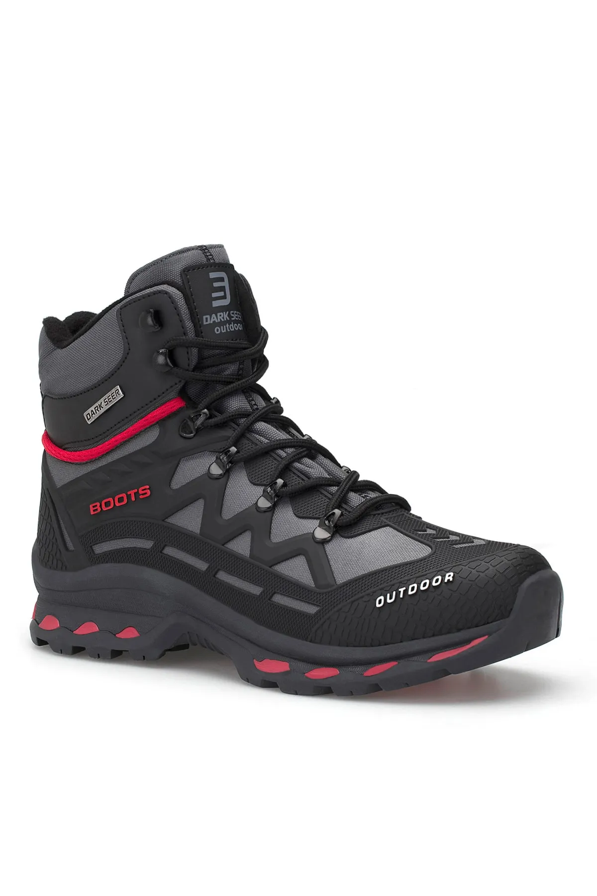 DARK SEER  Schwarz geräucherte Unisex-Outdoor-Trekkingstiefel
