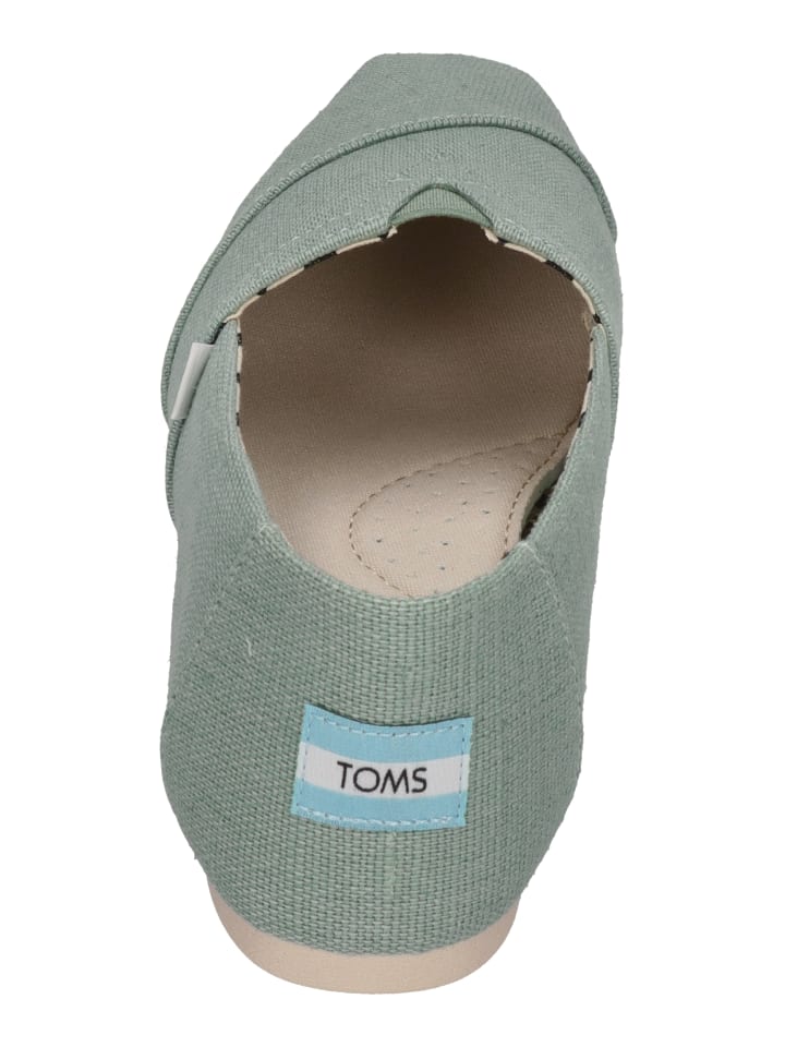 TOMS Espadrilles ALPARGATA in grün günstig kaufen