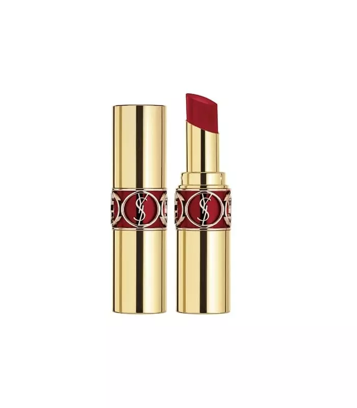 ROUGE VOLUPTÉ SHINE  Une brillance à porter. Des couleurs fraîches