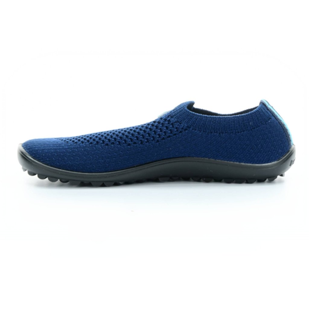 Leguano Leguanito Scio Blue Slip On Barfußschuhe
