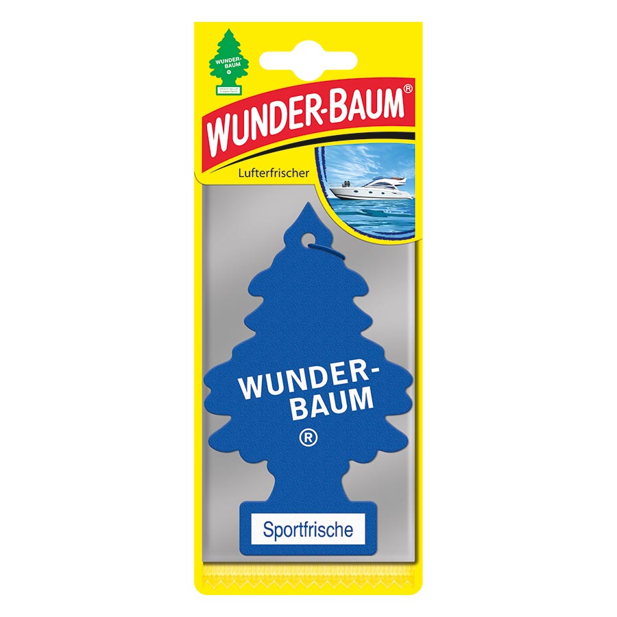 WUNDER-BAUM® Lufterfrischer "Sportfrische", 1 Stück  - ATU