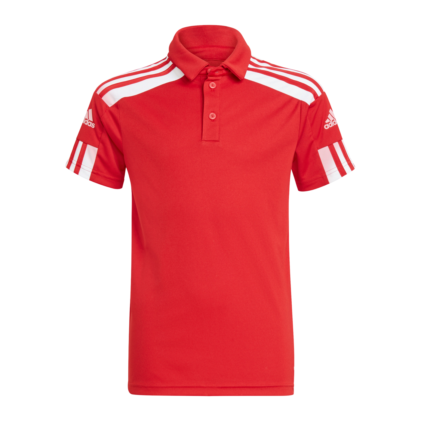 adidas Squadra 21 Poloshirt Kids Rot Weiss