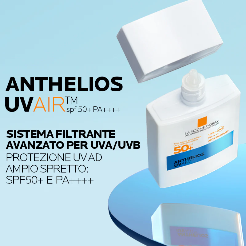 Anthelios UVAir SPF50+ - Krema za sunčanje za lice s visokom zaštitom.
