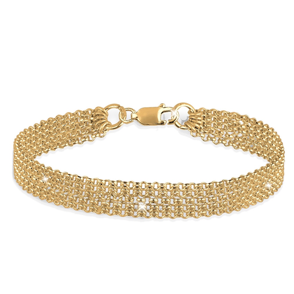 Elli Elli Bracelet Femmes Chaînes Look Moderne en Argent Sterling 925 Bracelet