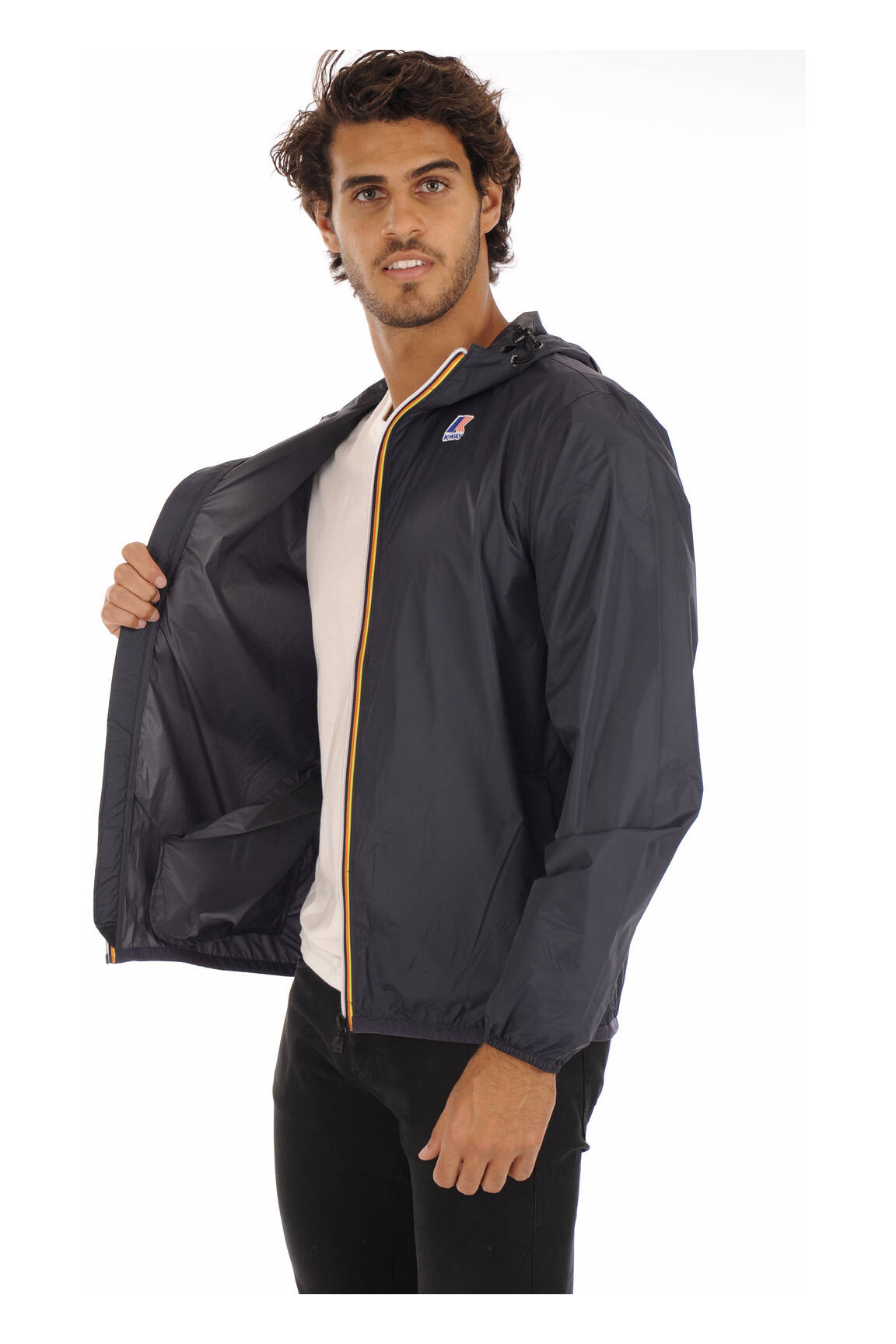 K Way Impermeables Trenchs Unisexe couleur bleu