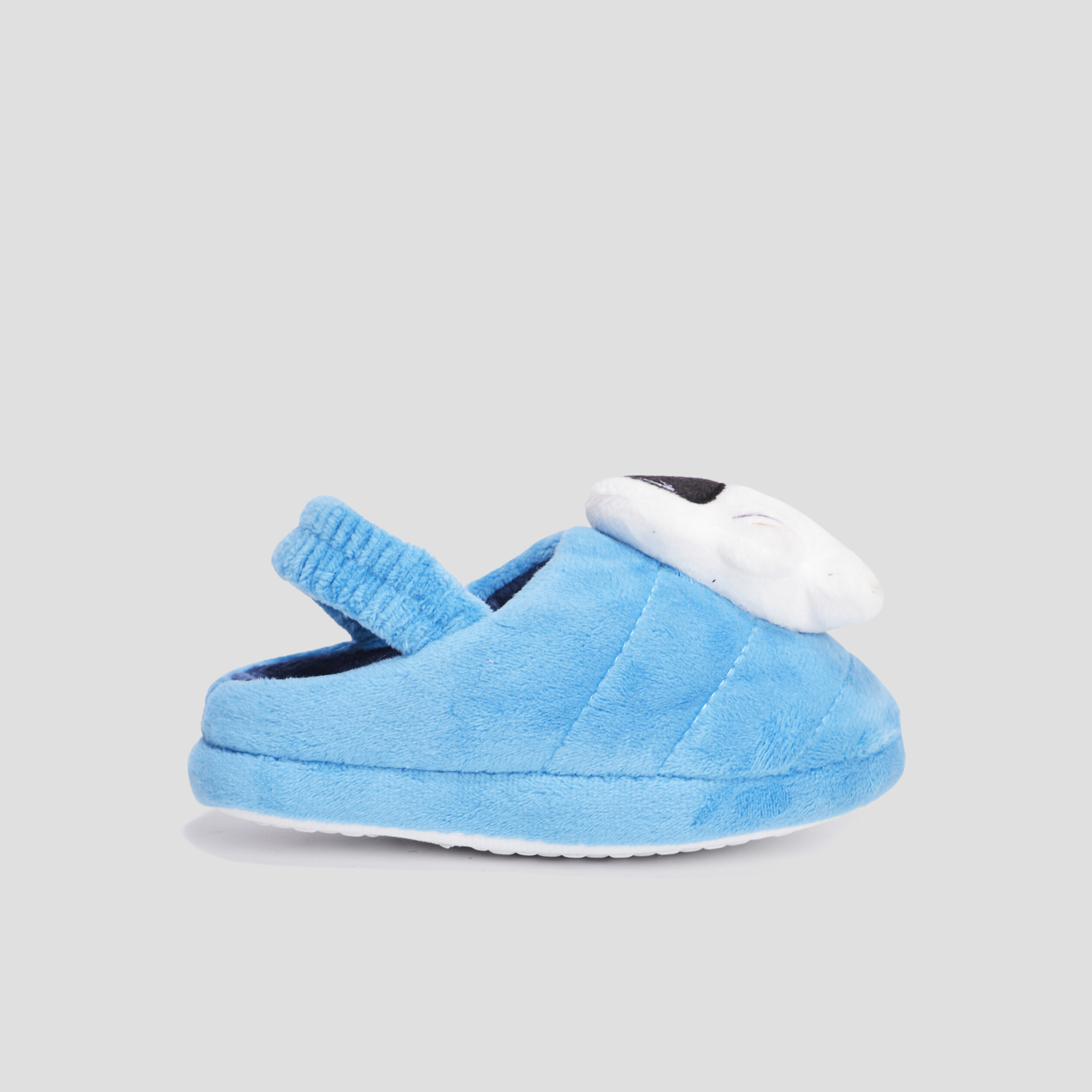Chaussons mules avec élastique bleu garçon | La Halle