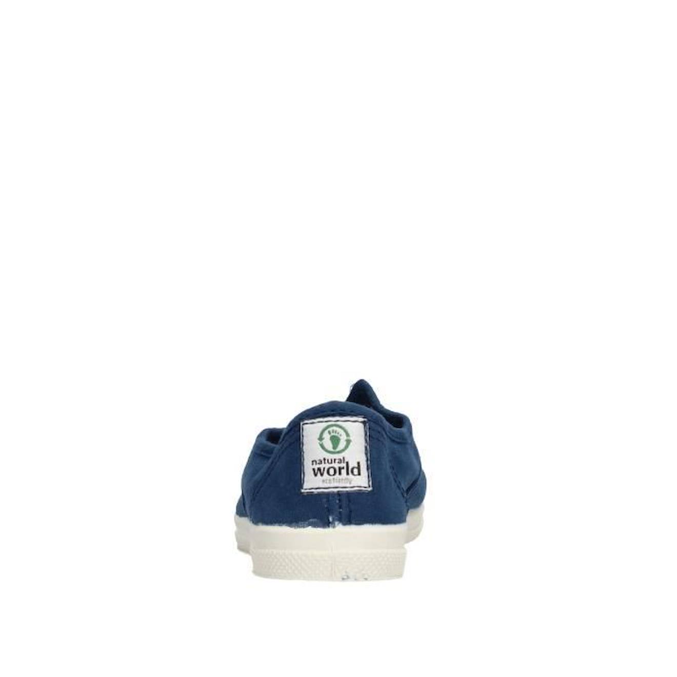 Basket à Lacets Enfant Natural World bleu