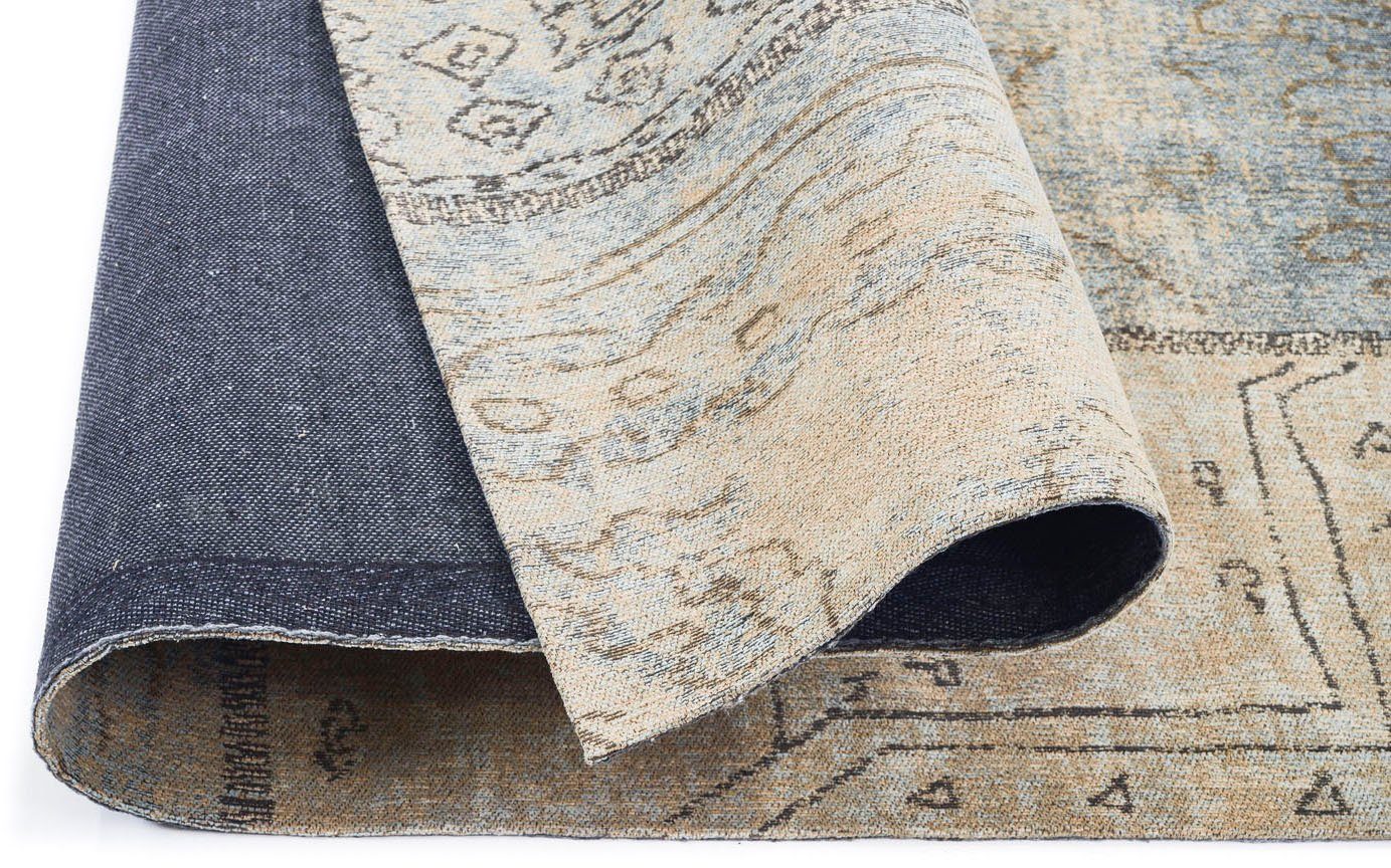 Teppich Patch, GALLERY M branded by Musterring, rechteckig, Höhe: 5 mm, Flachgewebe, Wohnzimmer