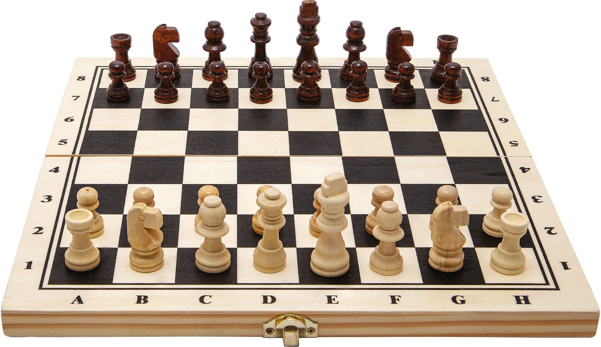 Noris Spiel, Holzspielzeug, Deluxe Holz Schach
