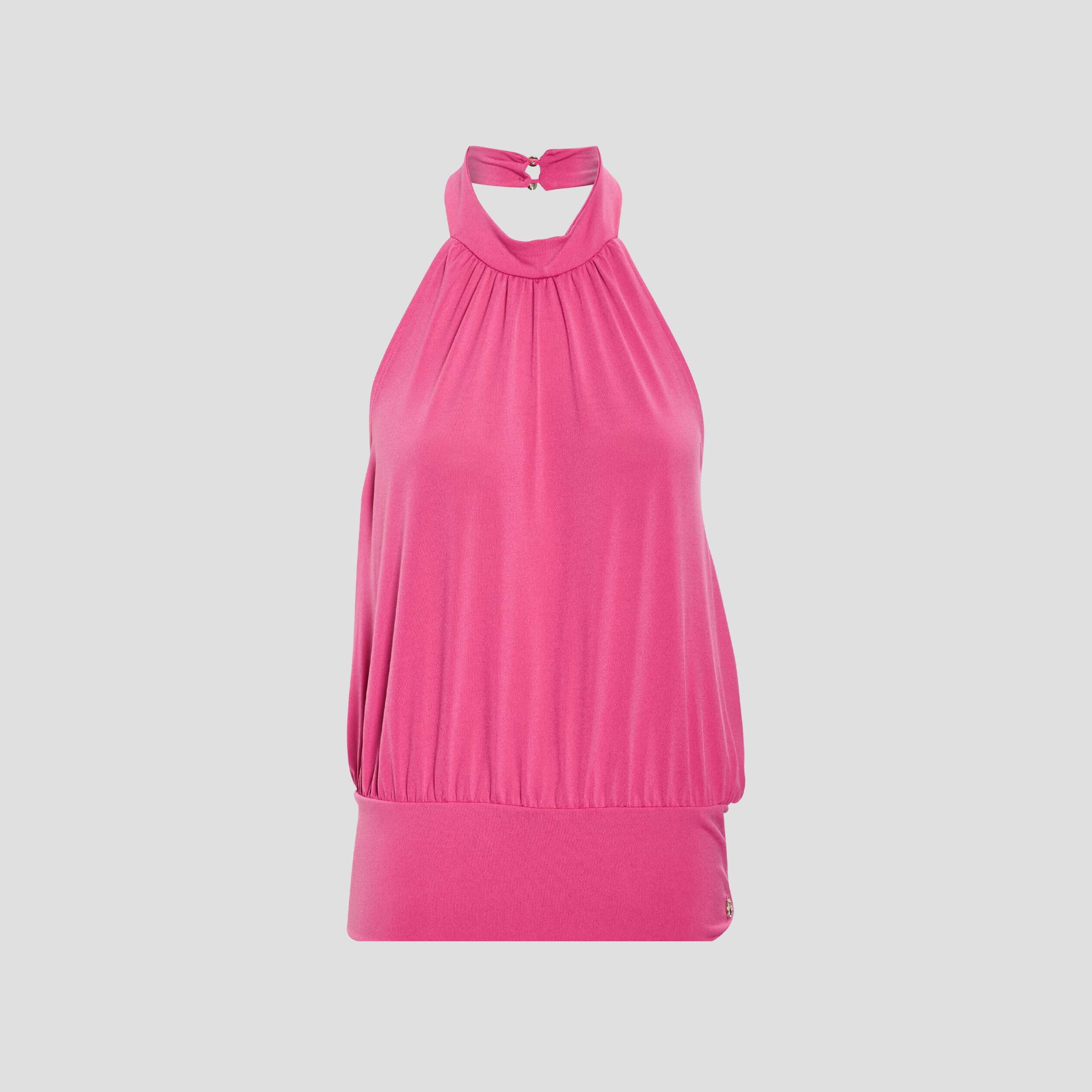 Débardeur dos nu bretelles larges rose fushia femme | La Halle