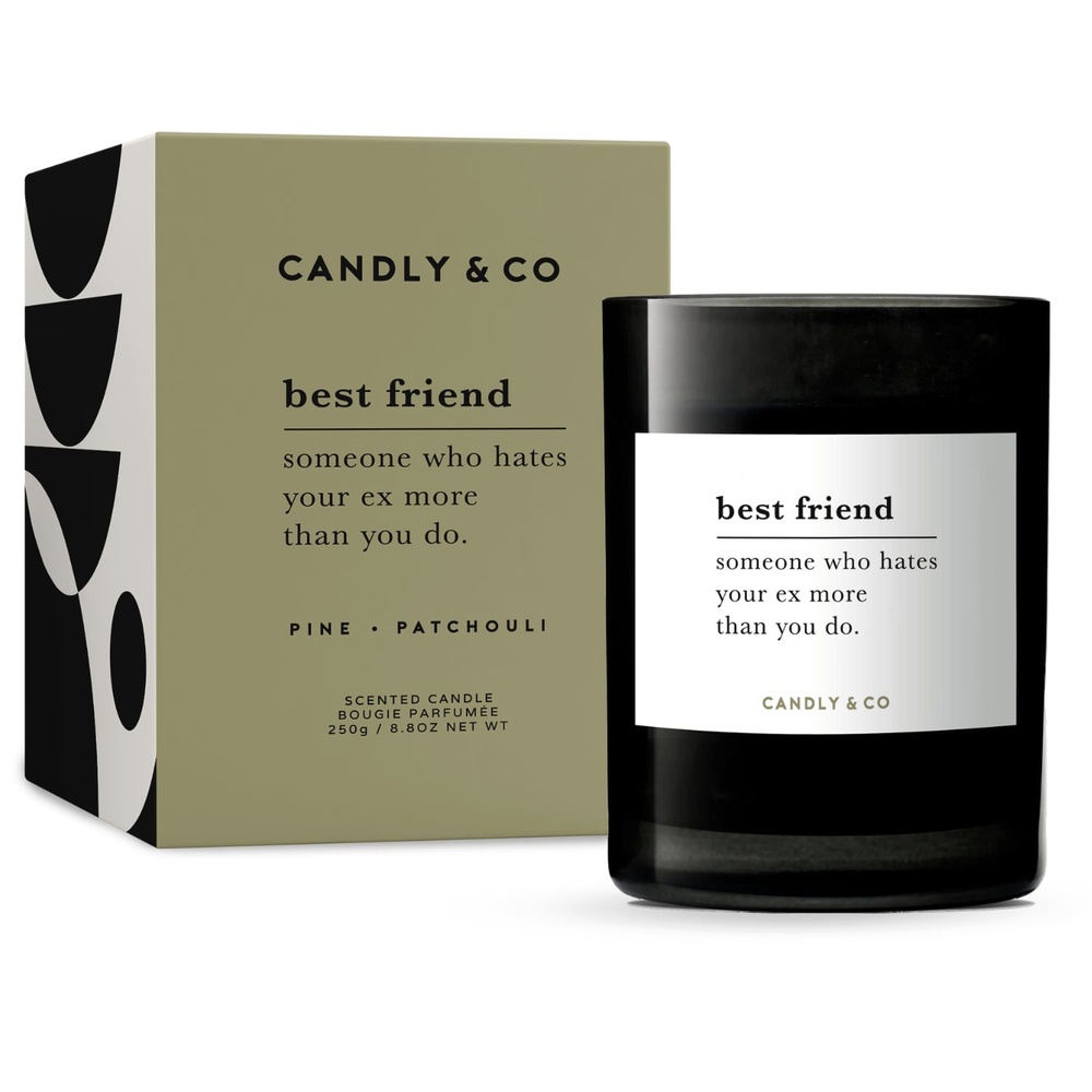 candly&co Bougie No.4 BEST FRIEND Someone who hates your ex more than you do. Bougie