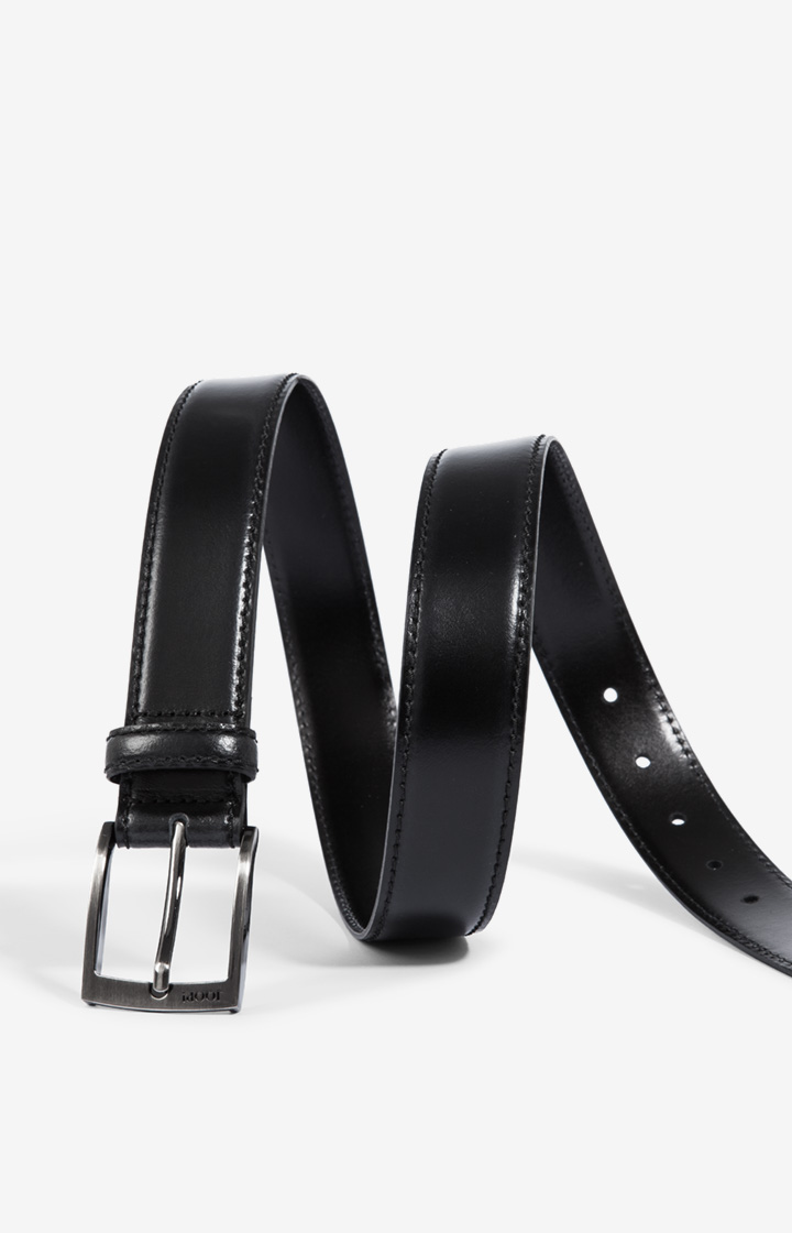 Ledergürtel in Schwarz