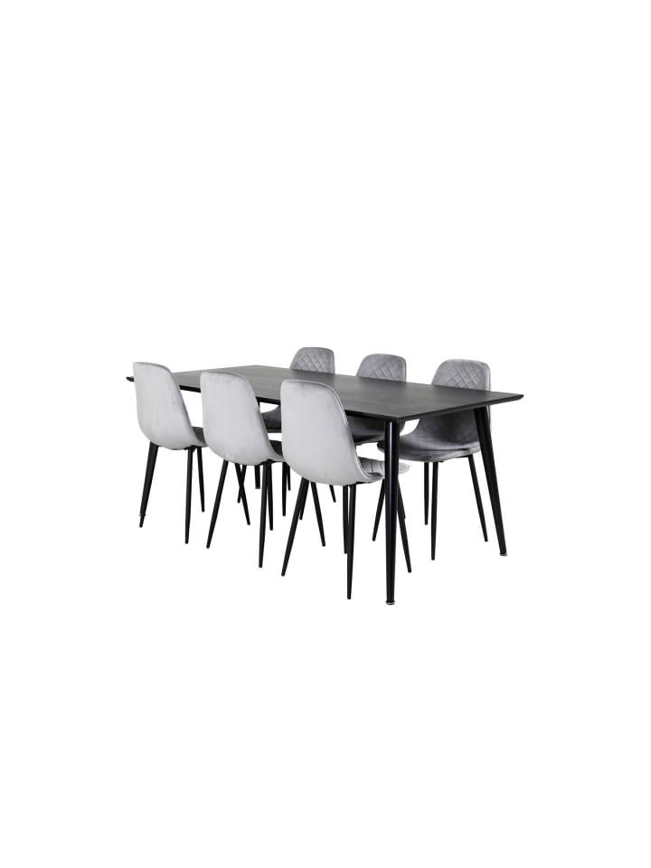 ebuy24 Essgruppe Dipp 44 Grau 90 x 180 cm günstig kaufen onesize