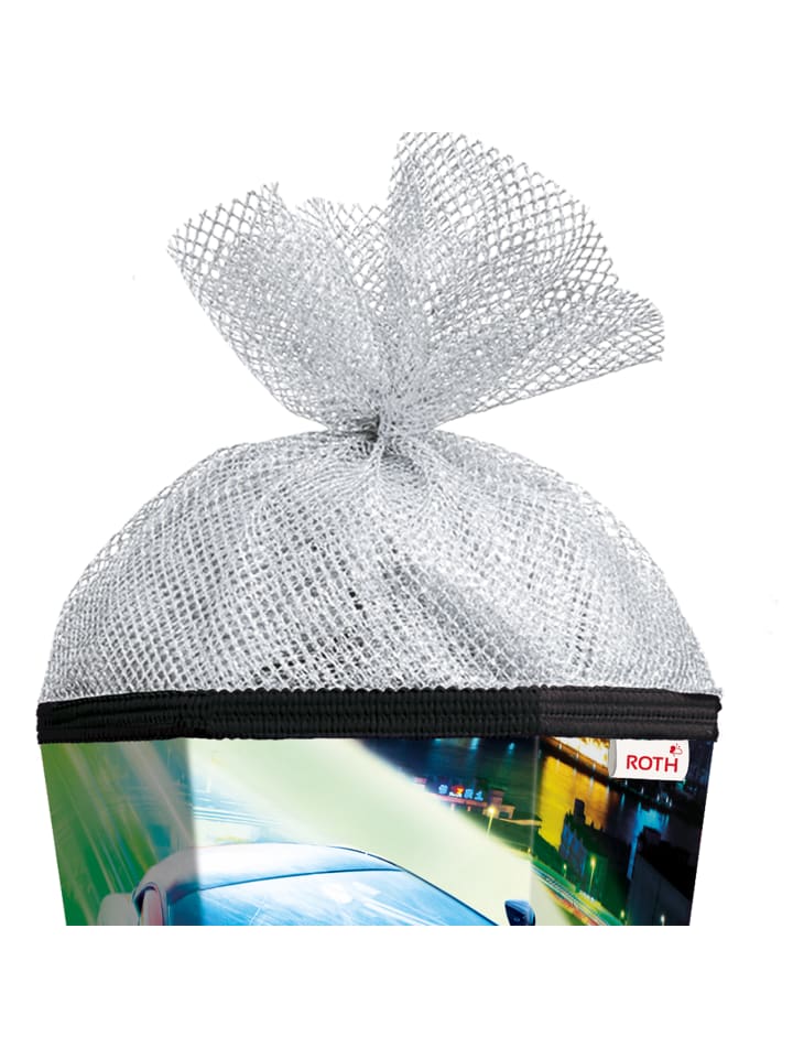 ROTH Schultüte groß Racing 85 cm, Silbertüll in Hellblau günstig kaufen onesize