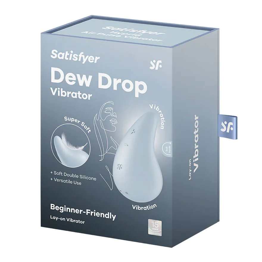 Satisfyer Dew Drop Intimmassageapparat Blå
