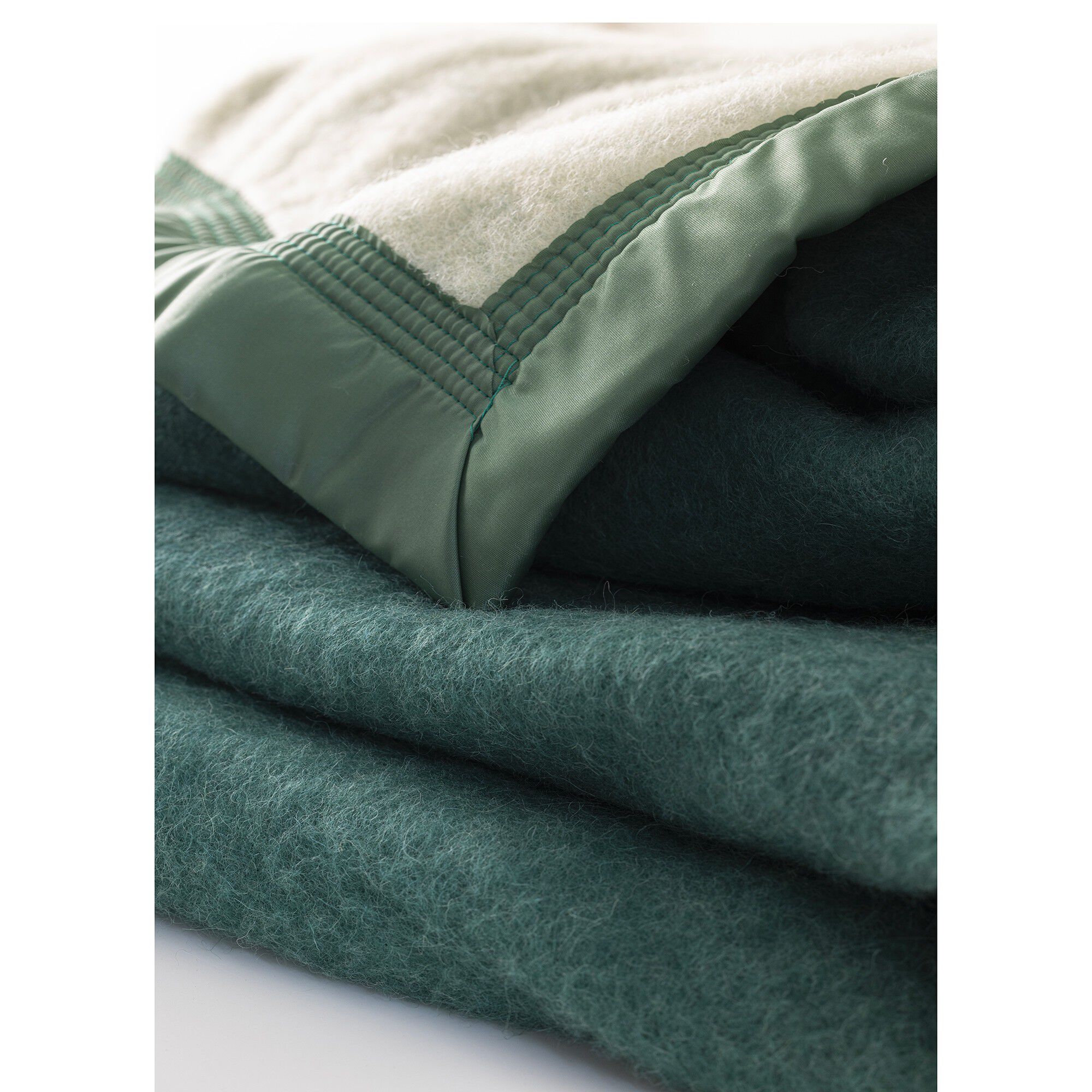 Couverture bicolore laine 600g/m2