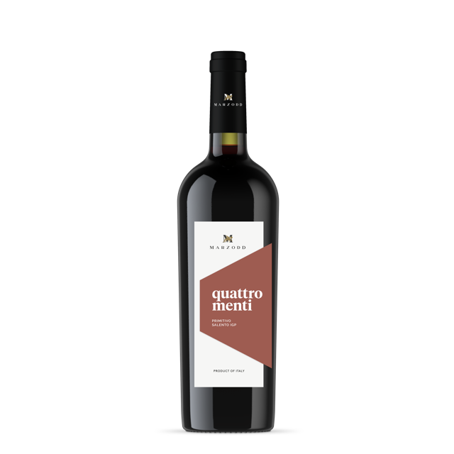 Marzodd Quattromenti Primitivo Rosso 2018 IGP